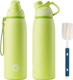 FJbottle Magnetische Isolierflasche 1l olivgrün