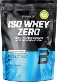 BioTech USA Iso Whey Zero Black Biscuit 454g
