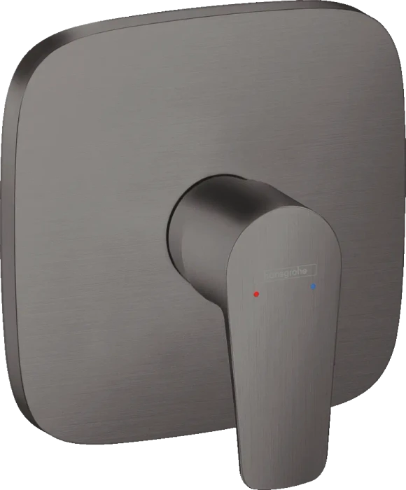 Hansgrohe Talis E Einhebel-Brausemischer Unterputz für iBox universa brushed black chrome