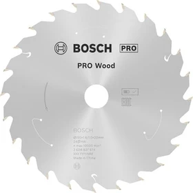 Bosch Professional Standard for Wood Kreissägeblatt 24Z, 150x1x20mm, 1 Stück