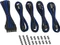 CableMod Classic ModMesh Cable Extension Kit, 8+8 Series, schwarz/blau Vorschaubild