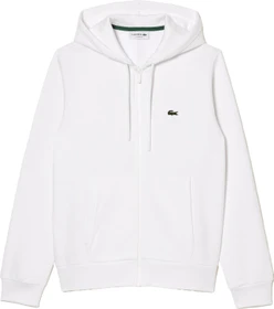 Lacoste Fleece Zip Hoodie weiß (Herren)