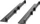 StarTech 19 Zoll Server Rack Schienen, einstellbare Tiefe, schwarz, 628mm, 1HE (UNIRAILS1UB)