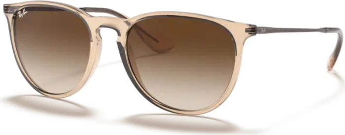 Ray-Ban RB4171 Erika Classic 54mm polished transparent brown/gradient brown