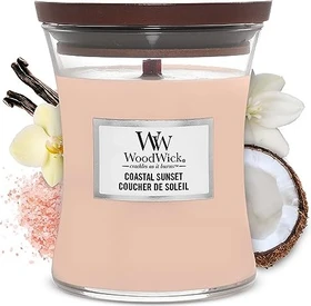 WoodWick Coastal Sunset Duftkerze, 85g
