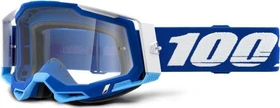 100% Racecraft 2 Schutzbrille fluo yellow/clear lens