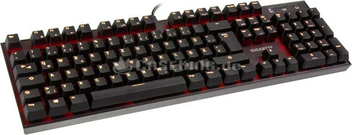 GIGABYTE Force K85, Kailh RED, USB, DE