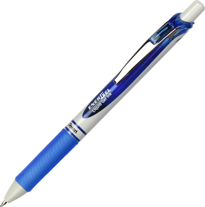 Pentel EnerGel Eco BL77E Gelroller blau/weiß