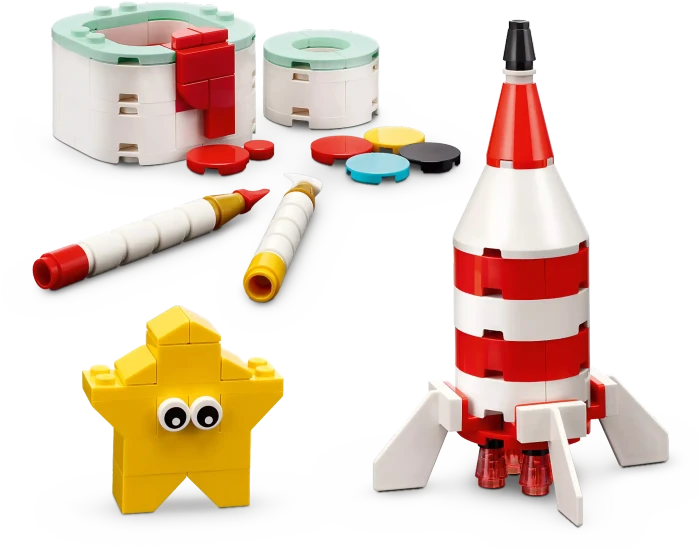 LEGO Classic - Kreativ-Bauset mit bunten Steinen