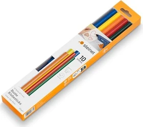 Steinel Color Heißklebepatronen mehrfarbig, 11x250mm, 10 Stück