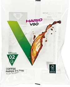 Hario V60 Filtertüten 02 W weiß, 100 Stück