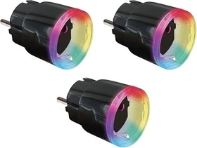 Shelly Plus Plug S Gen2, schwarz, 2500W, Smart-Steckdose, 3er-Pack