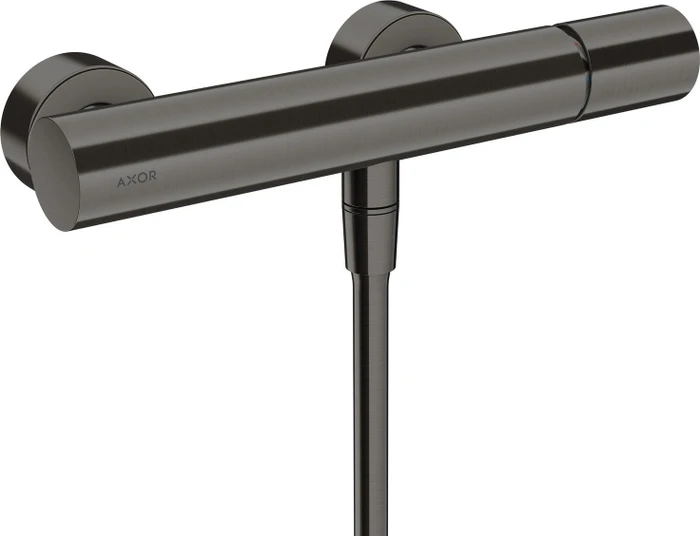 Hansgrohe Axor Uno Einhebel-Brausemischer Aufputz mit Zerogriff brushed black chrome