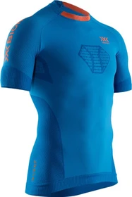 X-Bionic Invent 4.0 Laufshirt kurzarm teal blue/kurkuma orange (Herren)