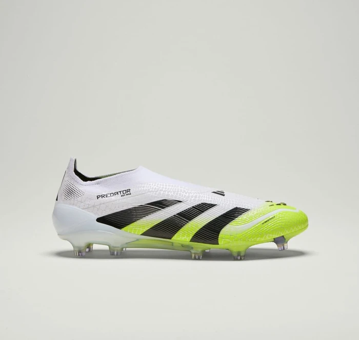 adidas Predator Elite Laceless FG cloud white/core black/lucid lemon
