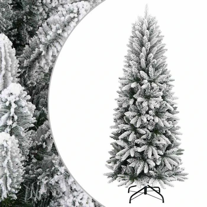 vidaXL Künstlicher Weihnachtsbaum mit Schnee, 210cm (345191)