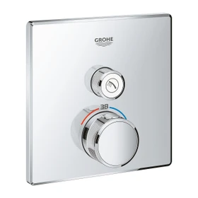 Grohe Grohtherm SmartControl Thermostat mit 1 Ventil chrom