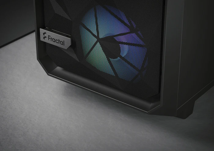 Fractal Design Meshify 2 Lite RGB Black TG Light Tint, Glasfenster
