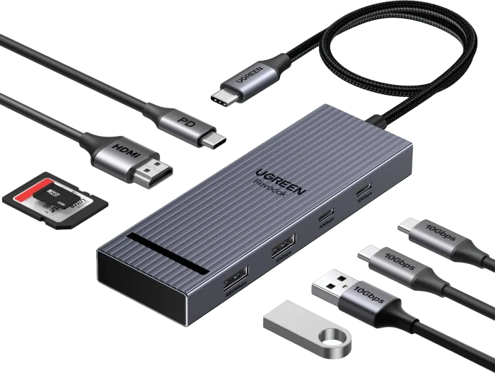 Ugreen Revodok Pro 108, USB-C 3.1 [Stecker]