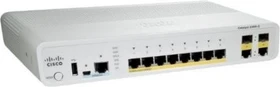 Cisco Catalyst 2960-C Compact LAN Base Desktop Managed Switch, 8x RJ-45, 2x RJ-45/SFP (WS-C2960C-8TC-L)