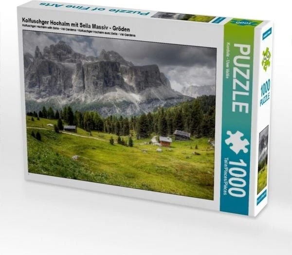 Calvendo Kolfuschger Hochalm mit Sella Massiv - Gröden