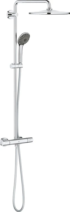 Grohe Vitalio Joy System 310 QuickFix Duschsystem mit Thermostatbatterie chrom
