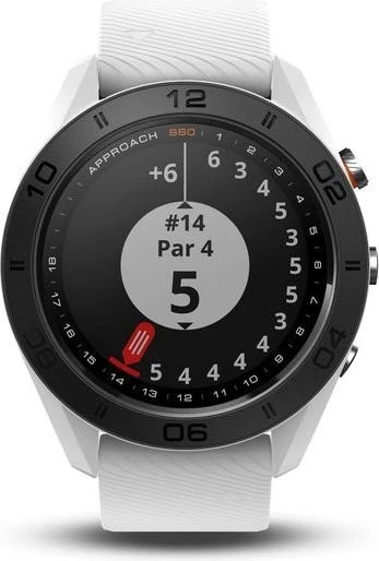 Garmin Approach S60 GPS-Golfuhr weiß