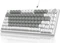 Ajazz AK820, White & Grey, LEDs weiß, hot-swap, AS RED, USB, US Vorschaubild