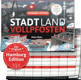 Stadt Land Vollpfosten - Hamburg Edition