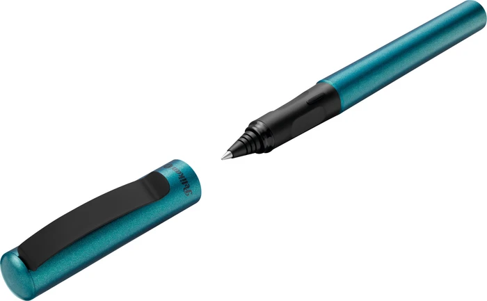 Pelikan Pina Colada Tintenroller (Patrone) petrol metallic/schwarz
