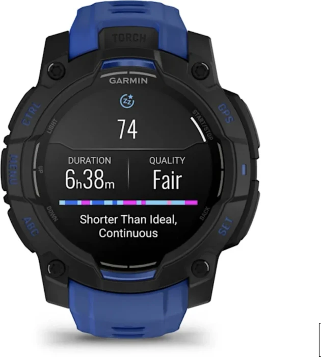 Garmin Instinct 3 45mm AMOLED bolt blue