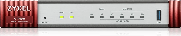 Zyxel VPN Firewall ATP100 Firewall, 5x RJ-45, 1x SFP, Service Bundle, 1 Jahr Gold Security