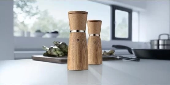 WMF Ceramill Nature Salz-/Pfeffermühlen-Set, 2-tlg.