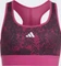 adidas Aeroready PowerReact Animal Print Padded Sport-BH semi lucid fuchsia/carbon/white (Junior) Vorschaubild