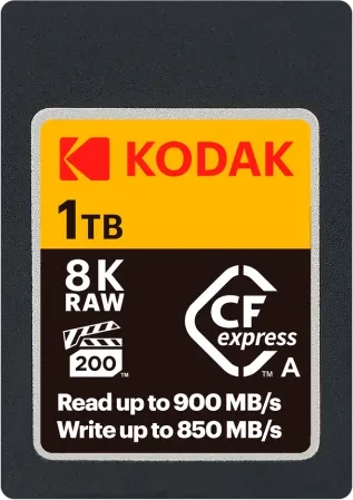 Kodak CFexpress 2.0 Type-A R900/W850 CFexpress Type A 1TB, SD Express EX I