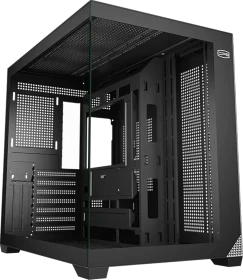 PCCooler C3 T700 BK, schwarz, Glasfenster