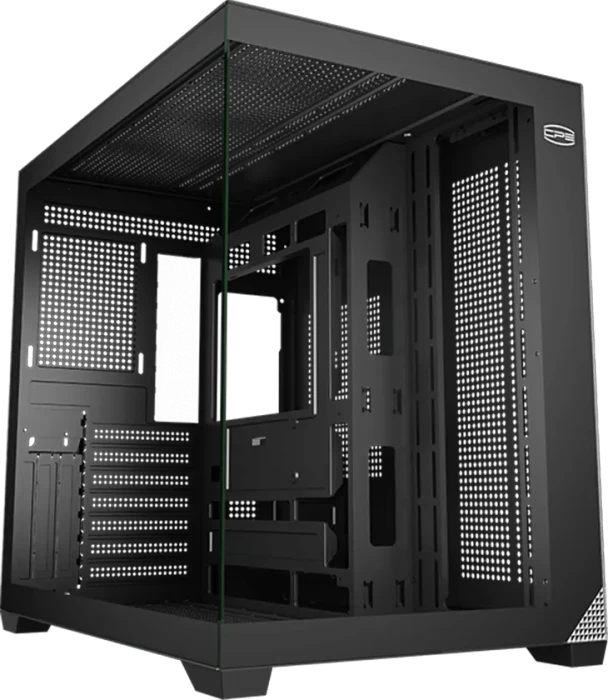 PCCooler C3 T700 BK, schwarz, Glasfenster