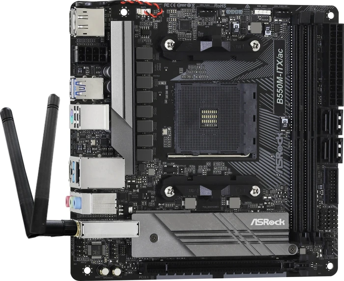 ASRock B550M-ITX/ac (AMD AM4)