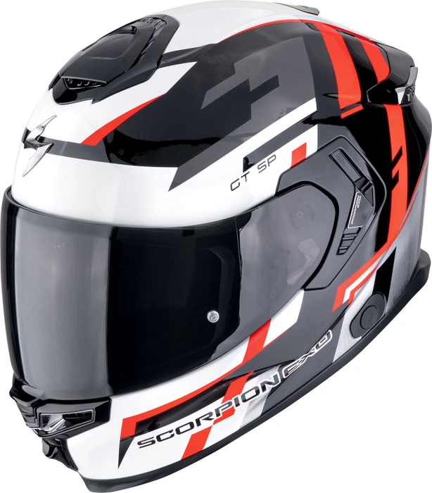 Scorpion EXO-GT SP Air Tornado schwarz/weiß/grau/rot