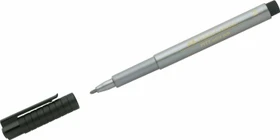 Faber-Castell PITT artist pen Metallic 1.5 silber