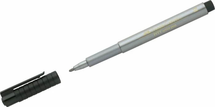 Faber-Castell PITT artist pen Metallic 1.5 silber