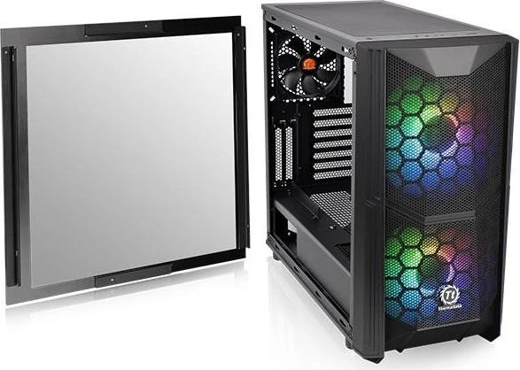 Thermaltake Commander C35 ARGB, Glasfenster