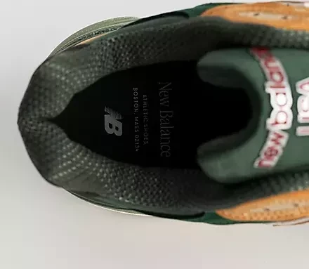 New Balance Made in USA 990v3 tan/green (Herren)