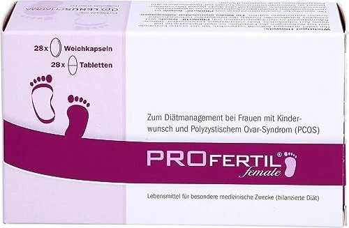 PROfertil female Kombi Tabletten + Kapseln, 56 Stück