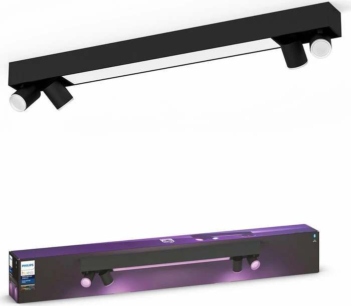 Philips Hue White and Color Ambiance Centris 4 Spot 5-flammig schwarz