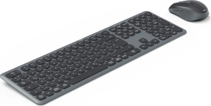 Hama WKM-550 Multi-Device-Tastatur-Maus-Set, schwarz, USB/Bluetooth, DE