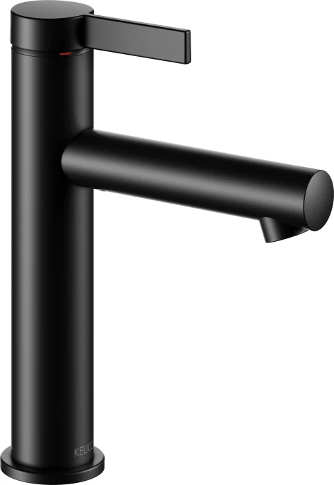 Keuco IXMO Einhebel-Waschtischmischer 130 IXMO Pure schwarz matt