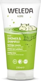 Weleda Kids 2in1 Shower & Shampoo Spritzige Limette, 150ml