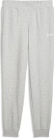 Puma Essentials Logo Trainingshose lang light gray heather (Herren)