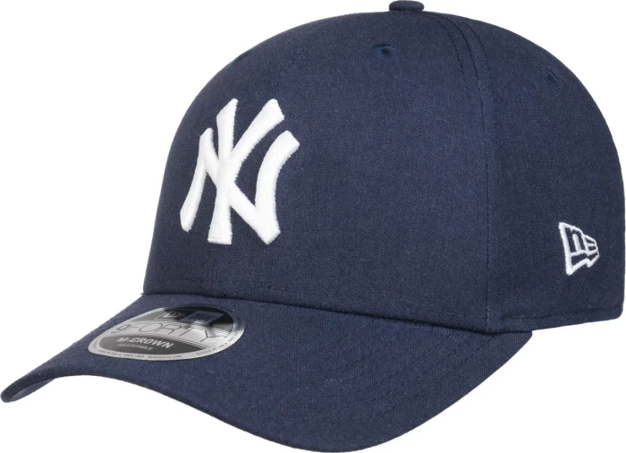 New Era 9TWENTY New York Yankees M-Crown Linen Kappe navy